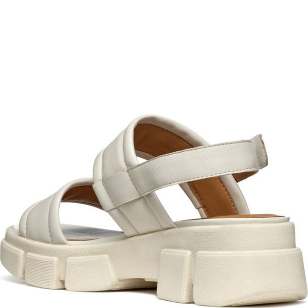 GEOX Basutės moterims, Smėlio, Lisbona sandals 3