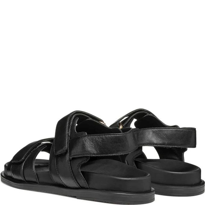 GEOX Basutės moterims, Juoda, Adelash sandals 3