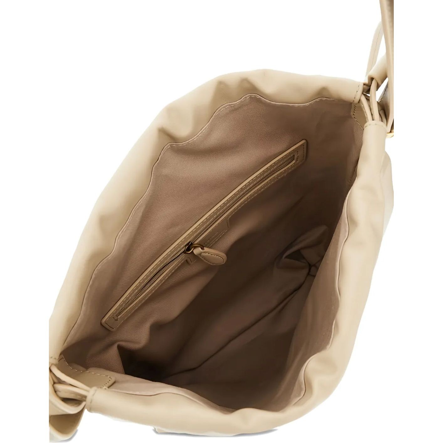 PINKO Rankinė per petį moterims, Smėlio, Slouchy classic shoulder bag 4