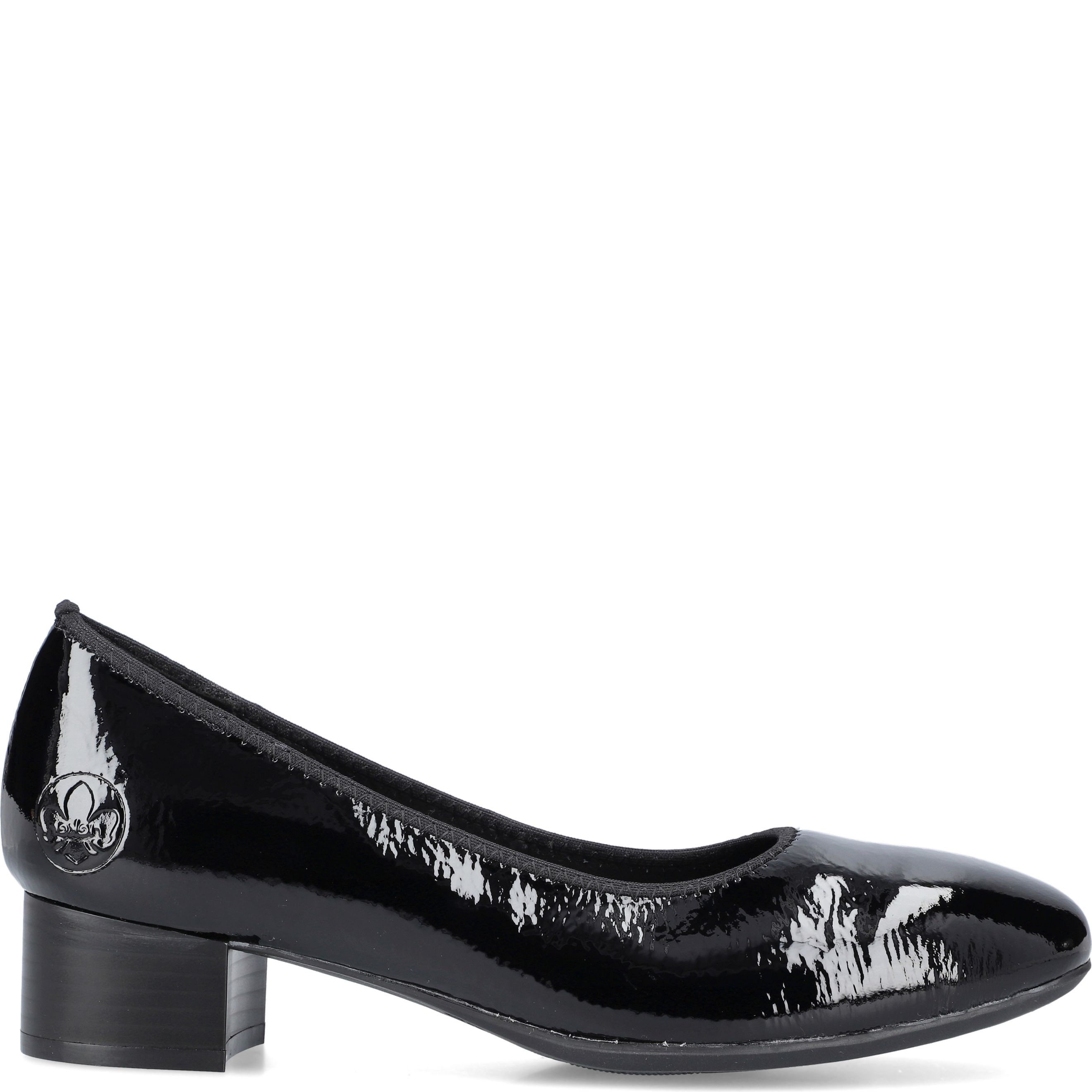 RIEKER Klasikiniai batai moterims, Juoda, FORMAL 2