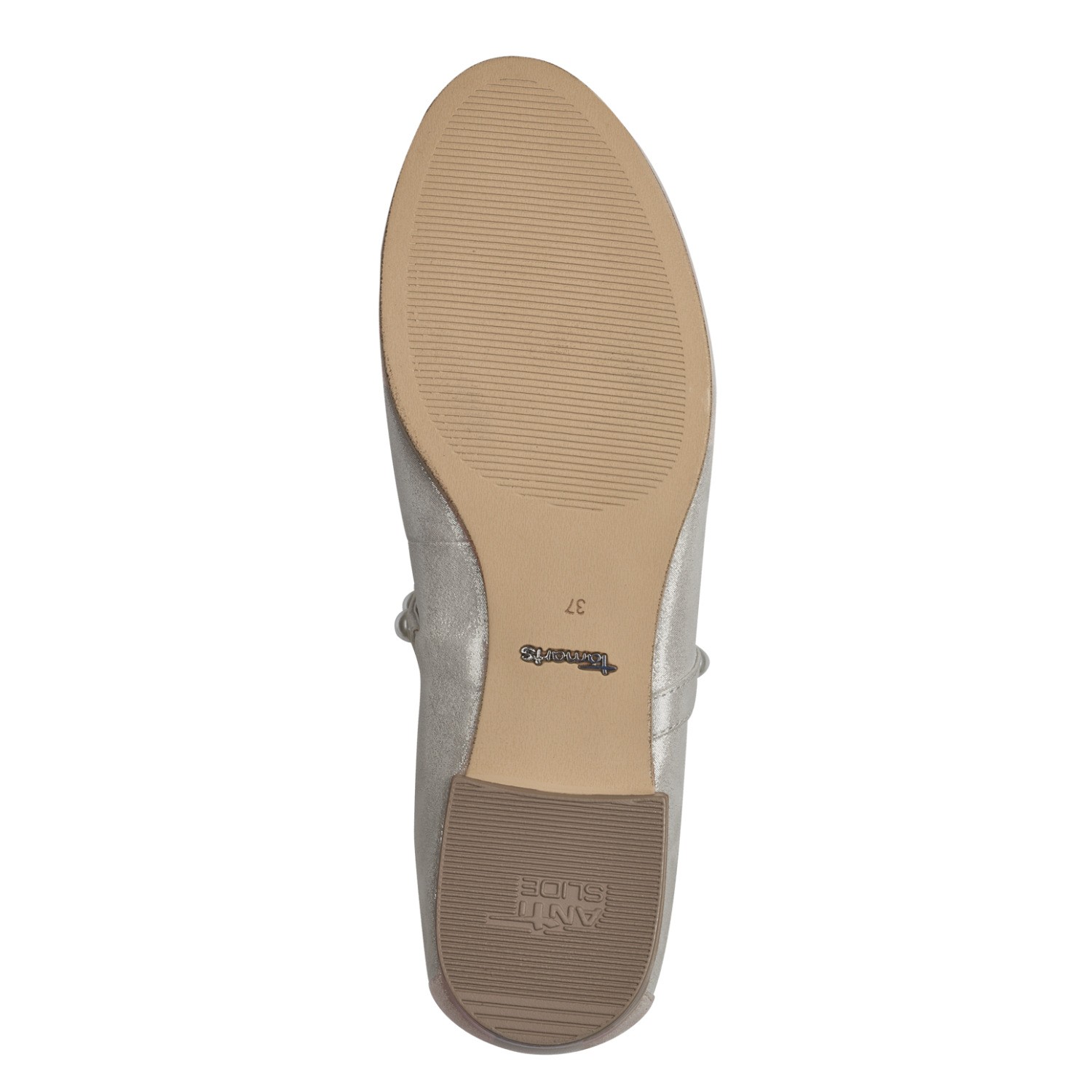 TAMARIS Balerinos moterims, Pilka, Ballerinas 4