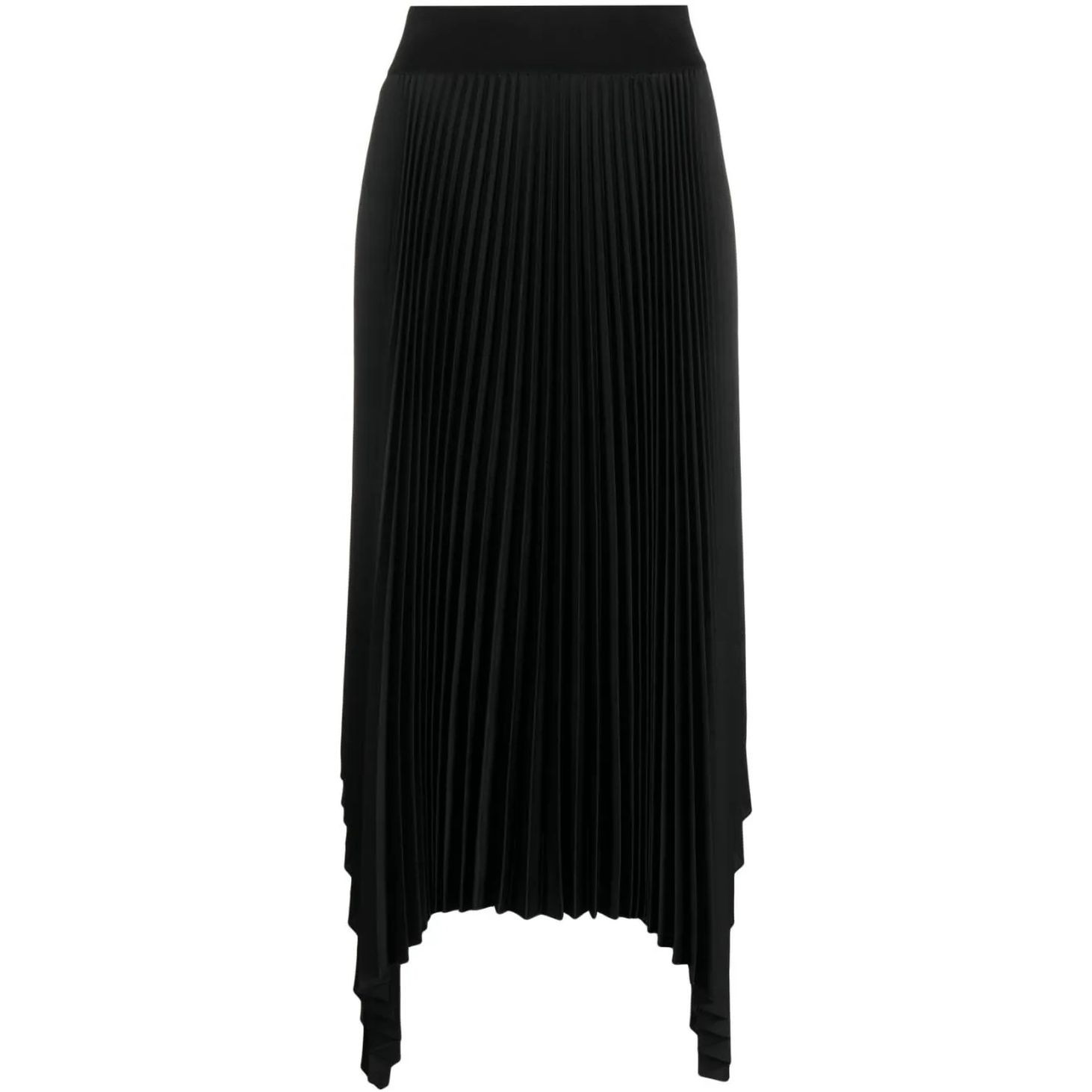 JOSEPH Maxi sijonas moterims, Juoda, Ade skirt knit weave plisse 1