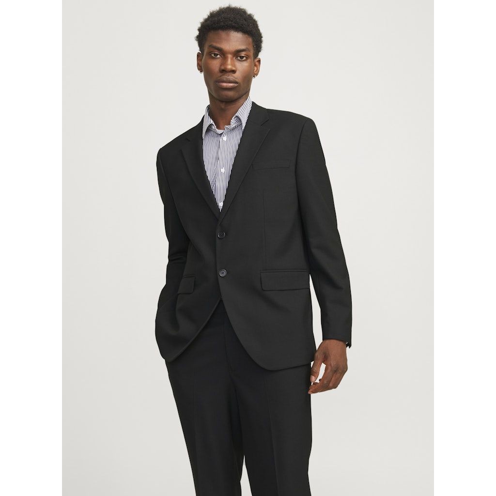 JACK & JONES Švarkas vyrams, Juoda, Bush wick mathew reg blazer 7