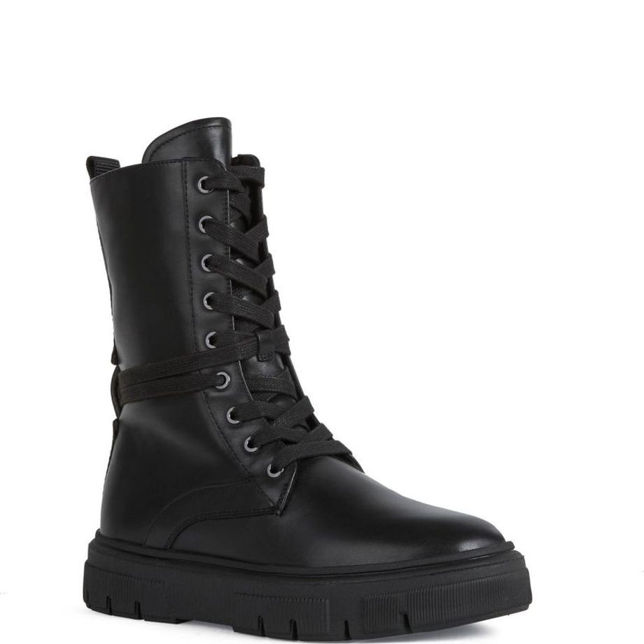 GEOX Aulinukai moterims, Juoda, ISOTTE BOOTIES 1