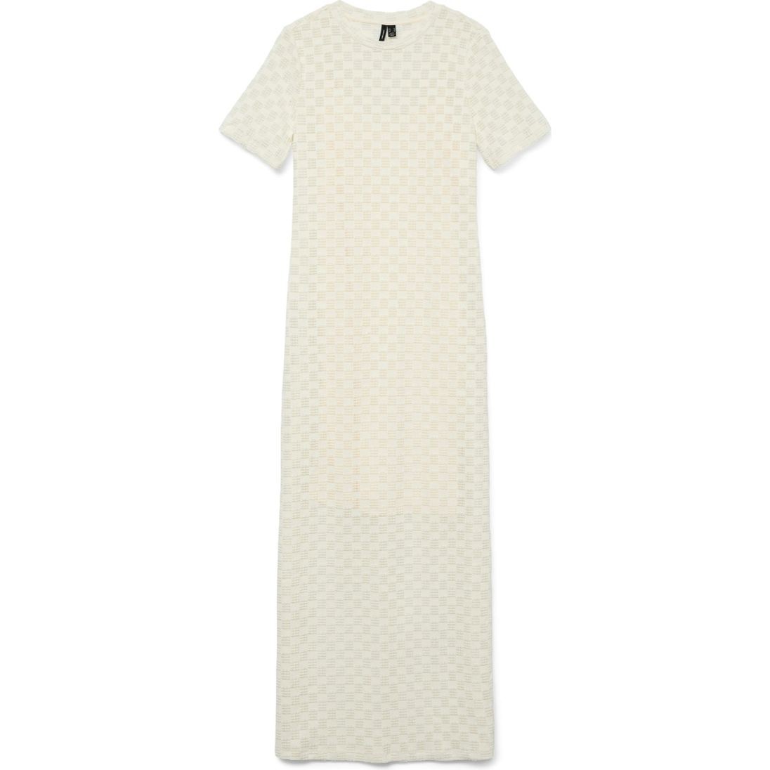 VERO MODA Maxi suknelė moterims, Balta, Bodil ankle dress