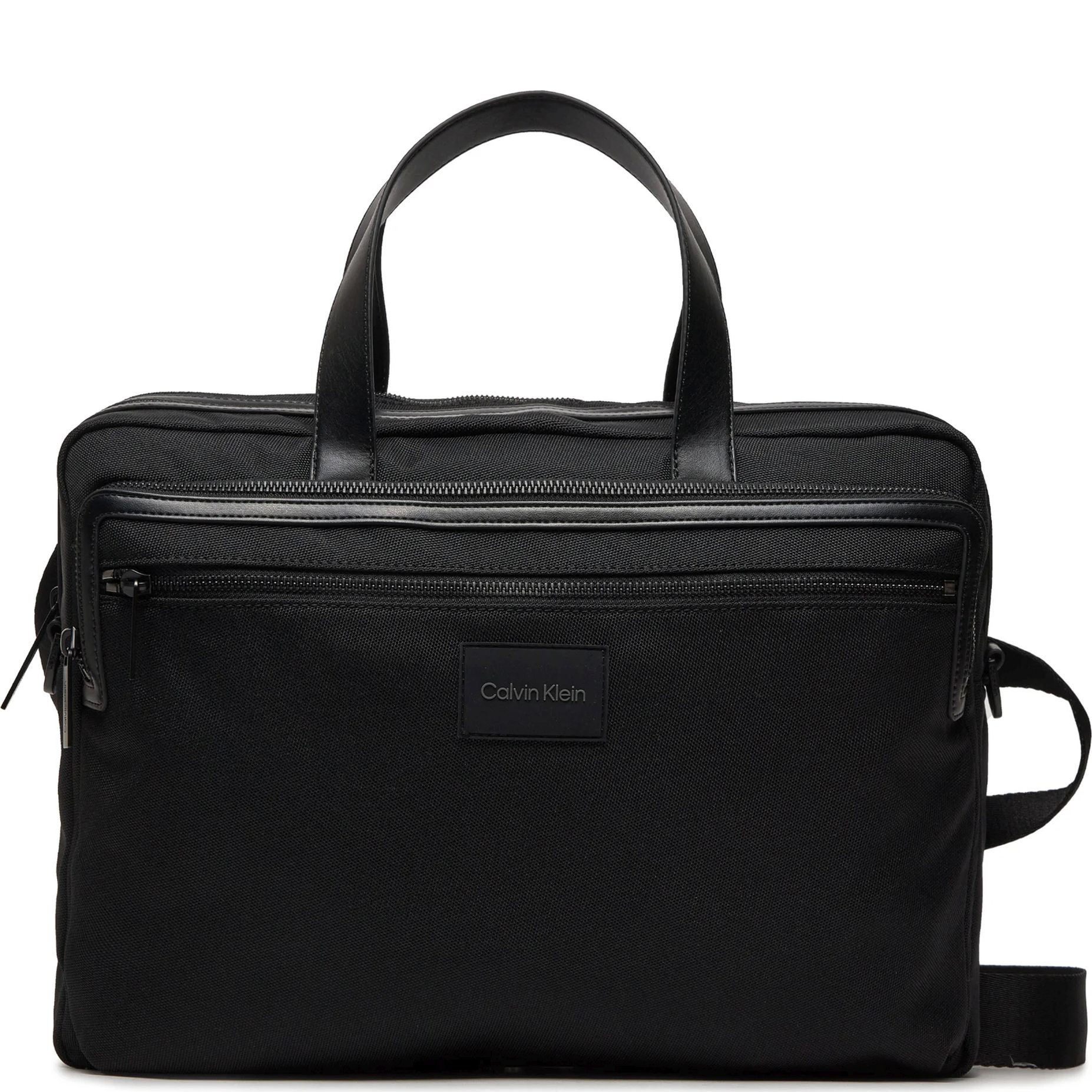 CALVIN KLEIN Dėklas kompiuteriui vyrams, Juoda, Remote pro laptop bag 1