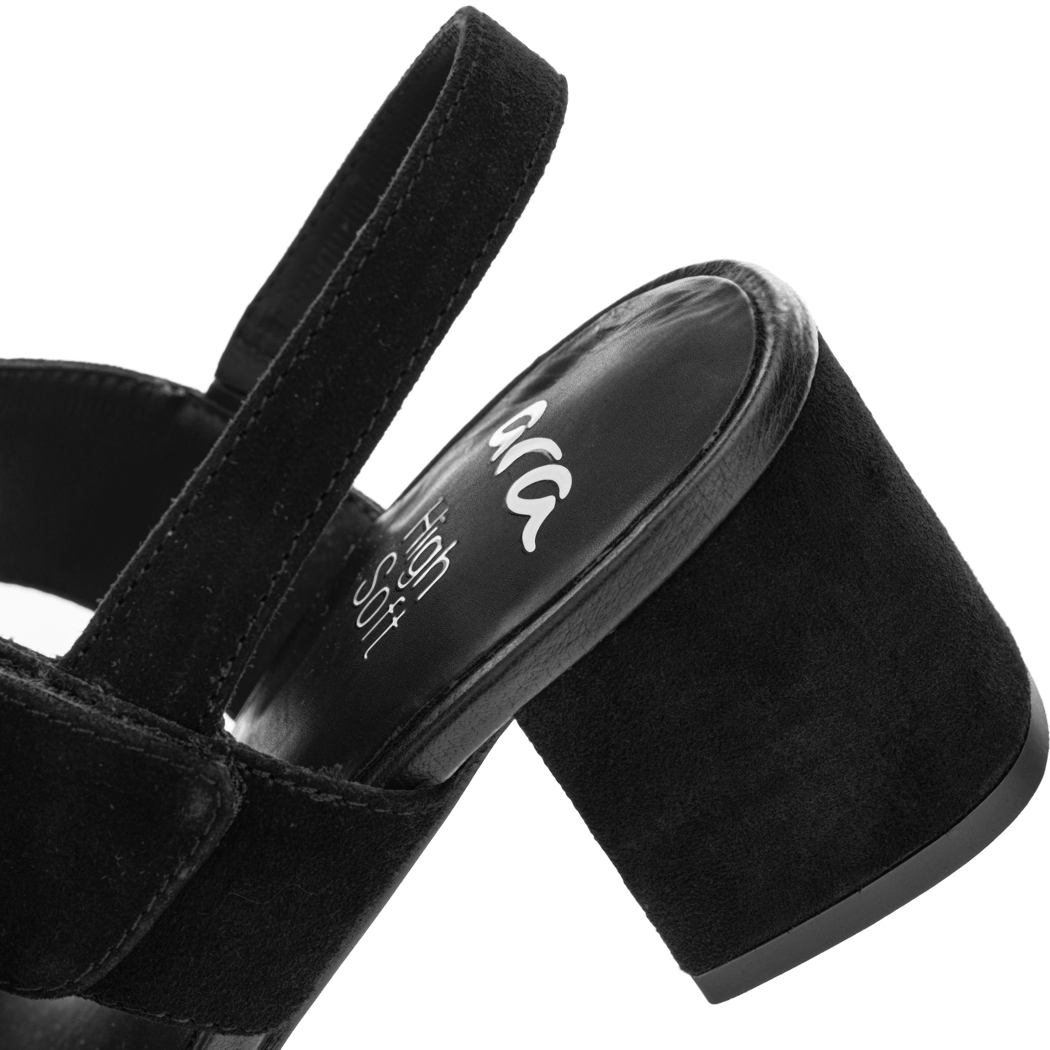 ARA Basutės moterims, Juoda, Brighton sandals 8