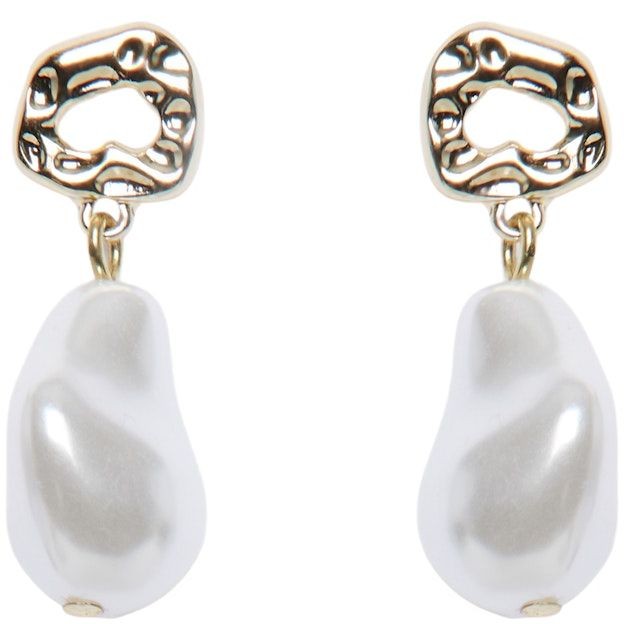 PIECES Auskarai moterims, Auksinė, PCJALE J EARRINGS BO