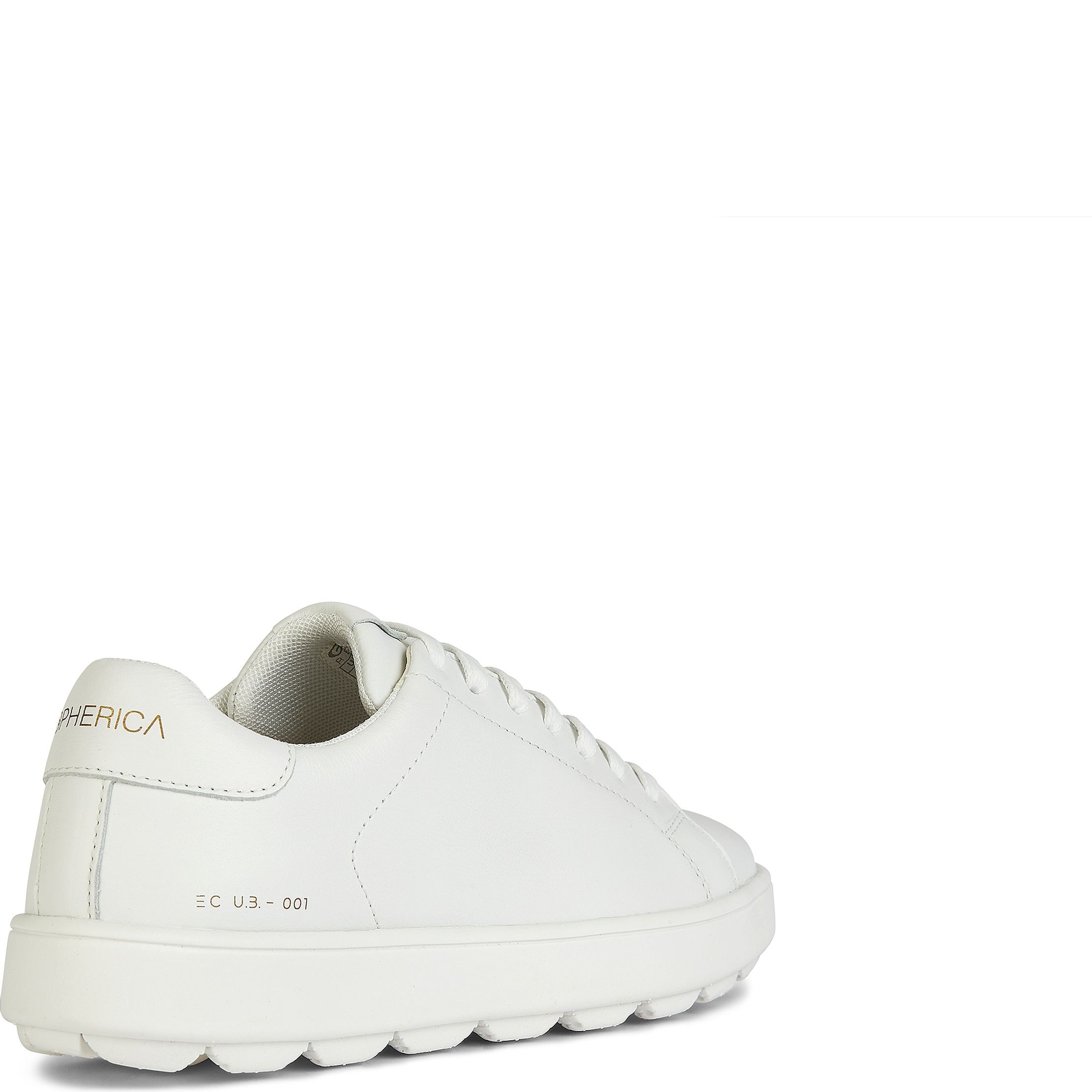 GEOX Laisvalaikio bateliai moterims, Balta, Spherica ecub leisure 2