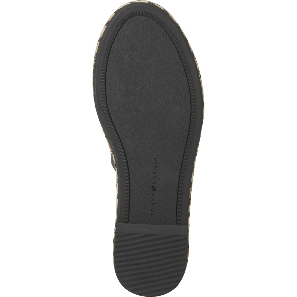 TOMMY HILFIGER Šlepetės moterims, Juoda, Flat sandal 6