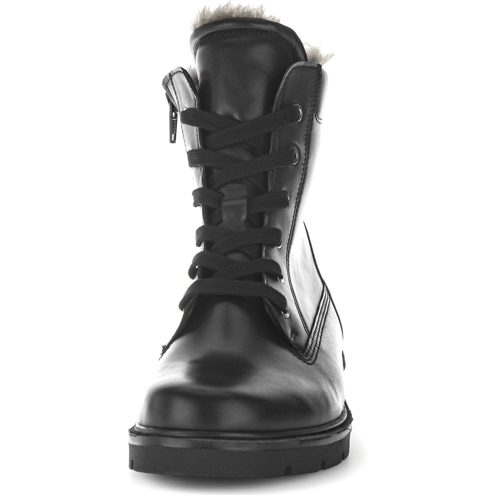 GABOR Pašiltinti aulinukai moterims, Juoda, Wm booties 6