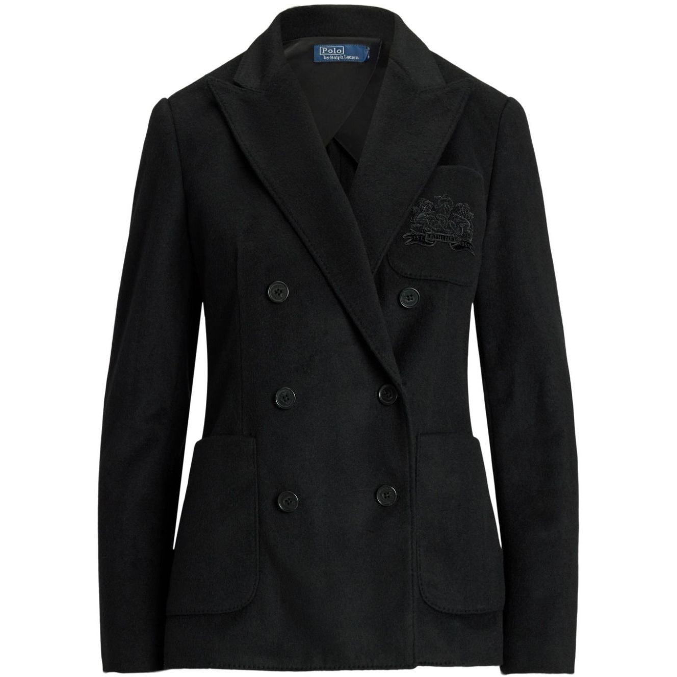 POLO RALPH LAUREN Švarkas moterims, Juoda, Blazer