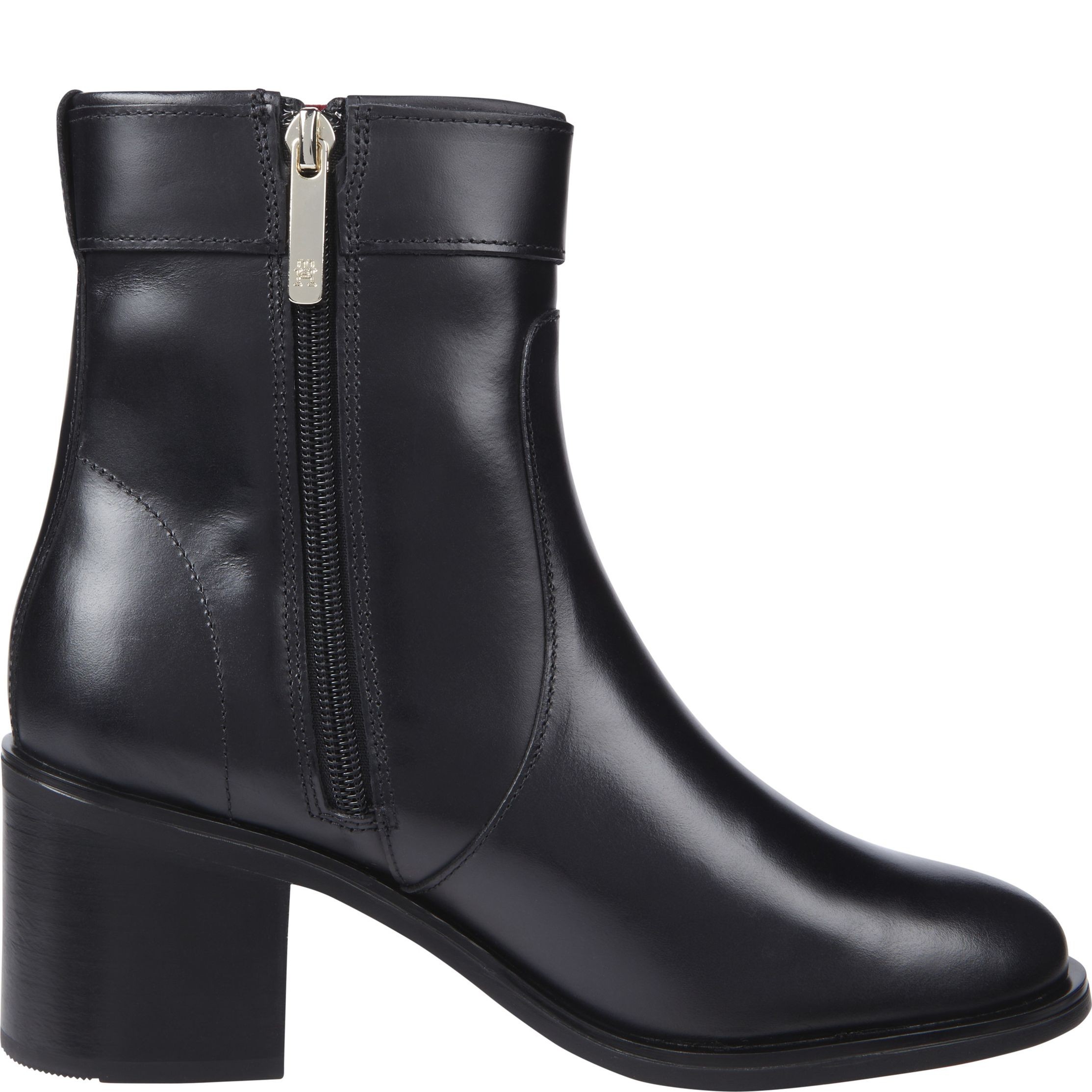 TOMMY HILFIGER Aulinukai moterims, Juoda, Dressy heel boot 4