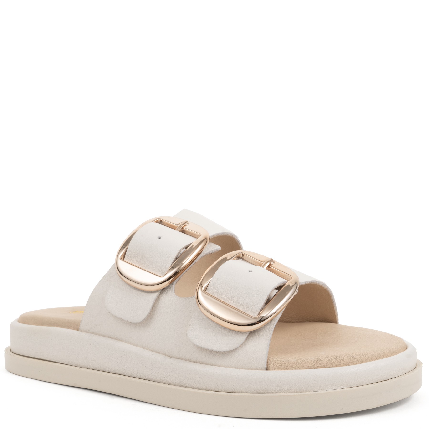 SERGIO MORETTI Klumpės moterims, Balta, Slippers 1