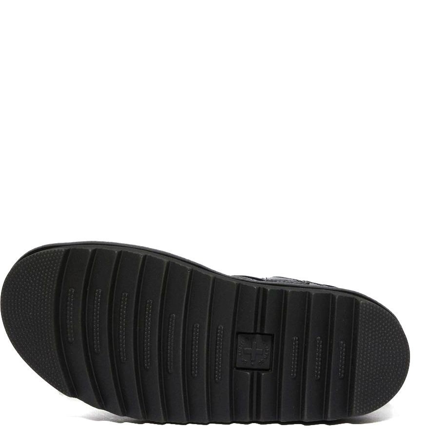 DR. MARTENS Basutės moterims, Juoda, Vegan Voss 6