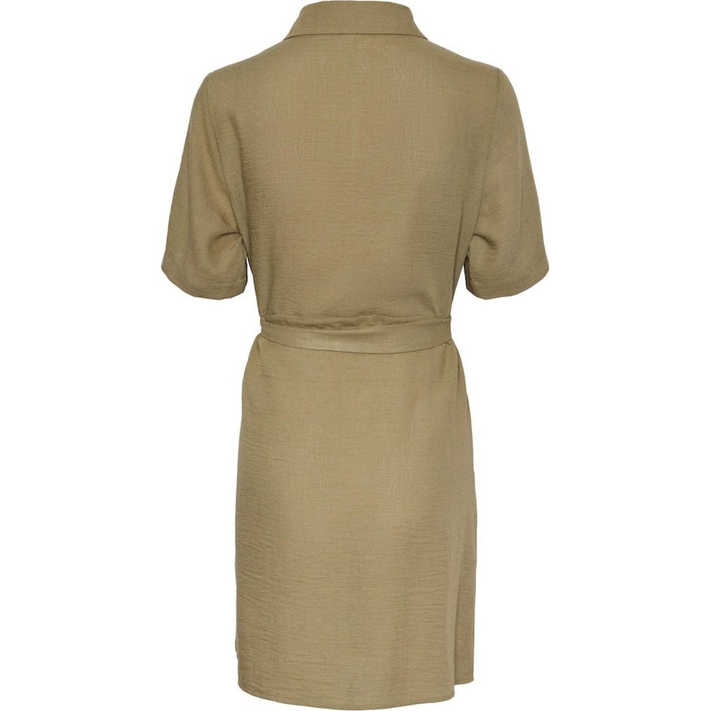 PIECES Mini suknelė moterims, Žalia, Pcmaddie mini dress 2