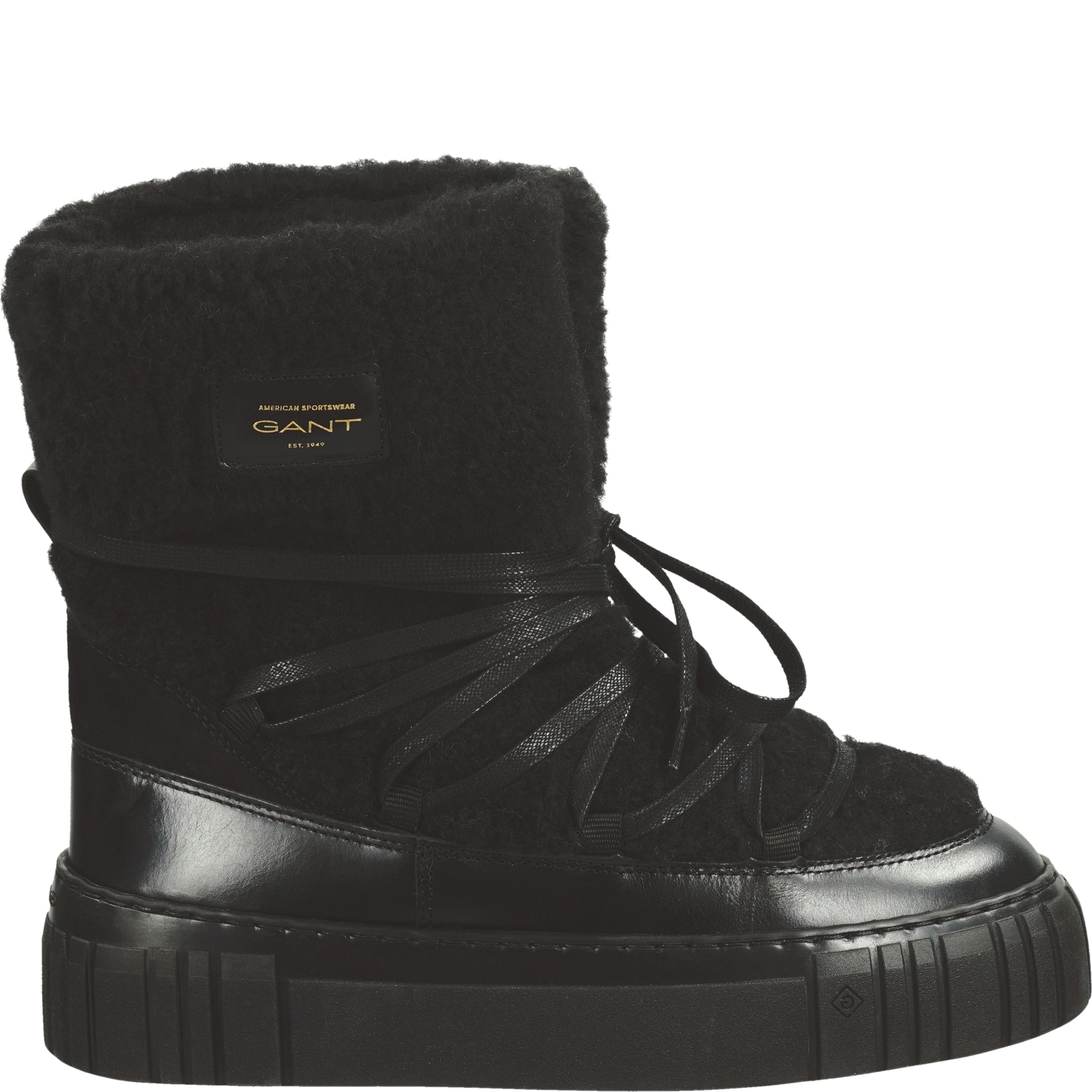 GANT Aulinukai moterims, Juoda, Snowmont booties 2