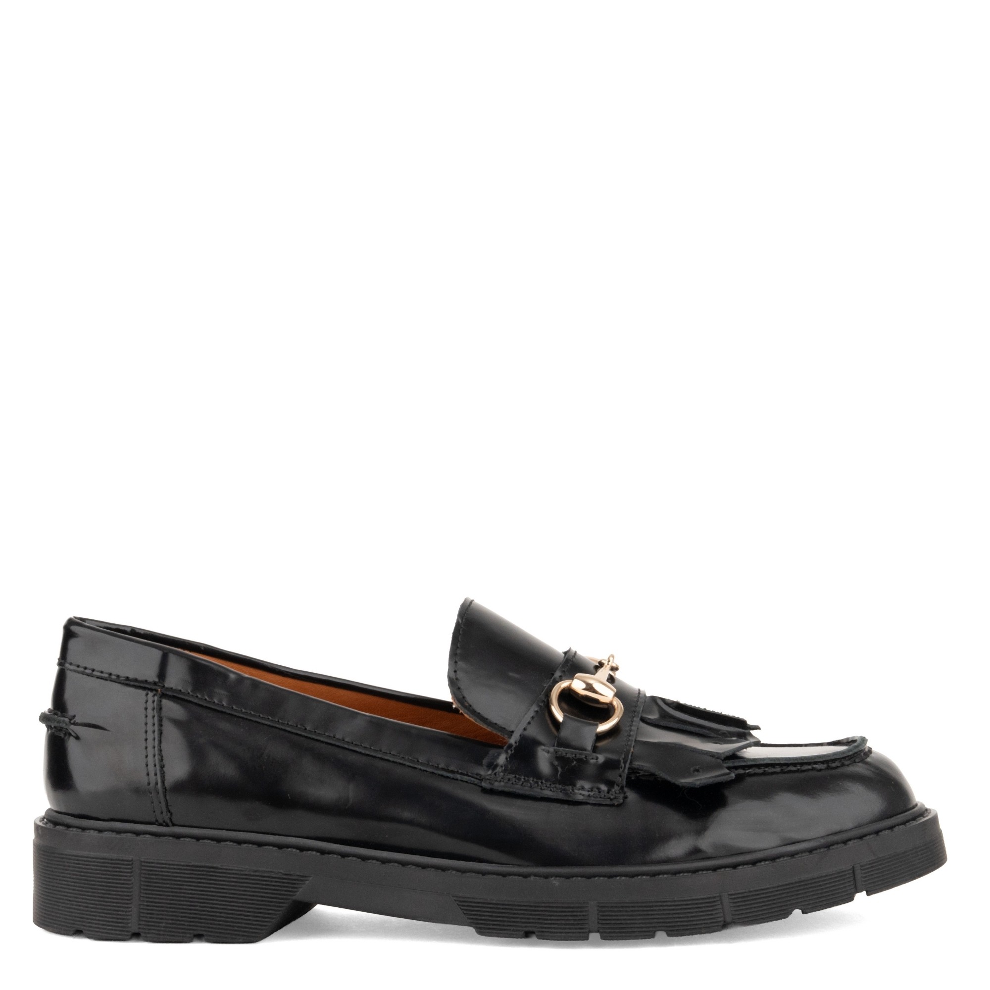 SERGIO MORETTI Loaferiai moterims, Ruda, Loafers 2