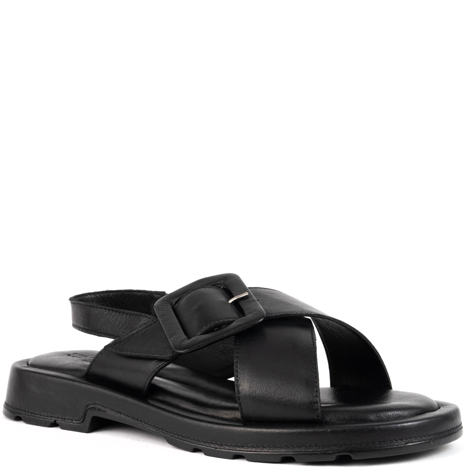 SERGIO MORETTI Basutės moterims, Juoda, Sandals 1