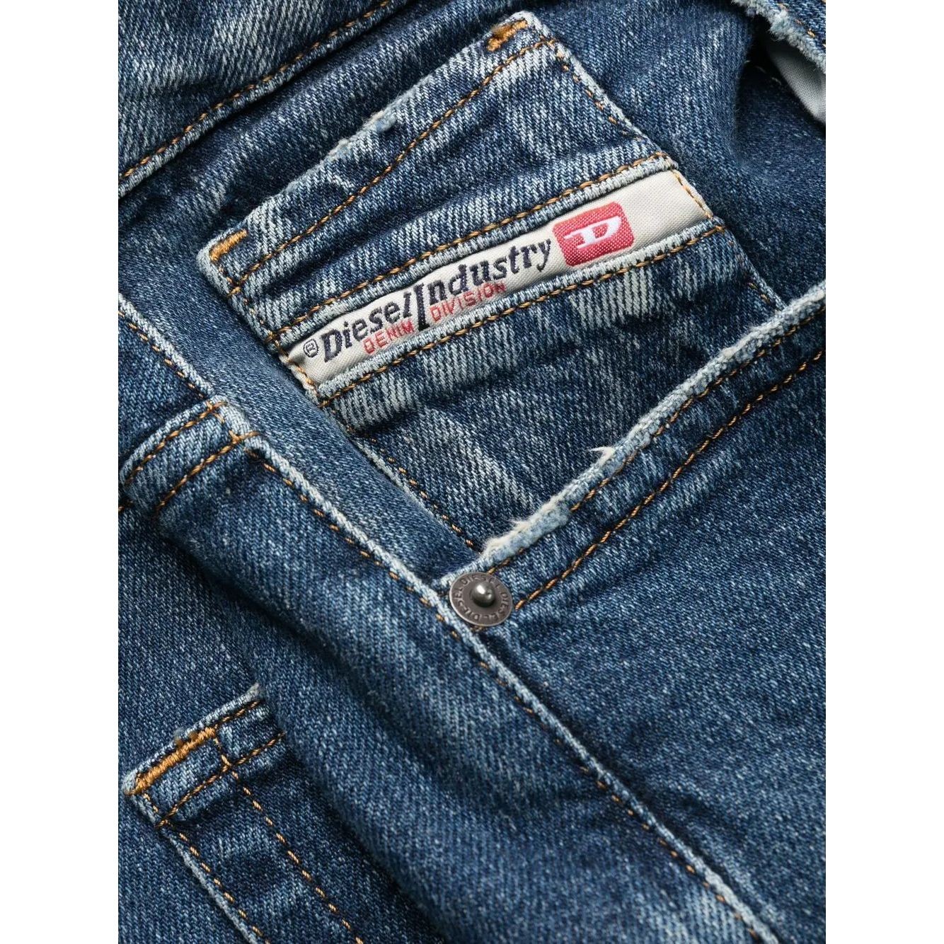 DIESEL Aptempti džinsai moterims, Mėlyna, 1999 l.32 trousers 2