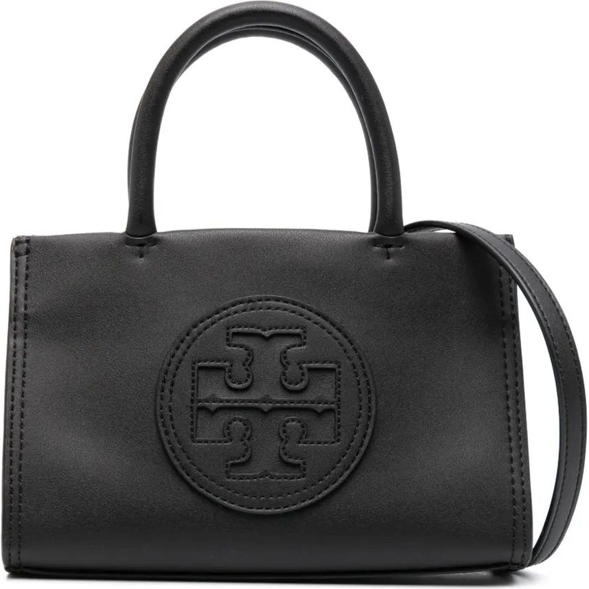 TORY BURCH Pirkinių krepšys moterims, Juoda, Ella bio mini tote 1