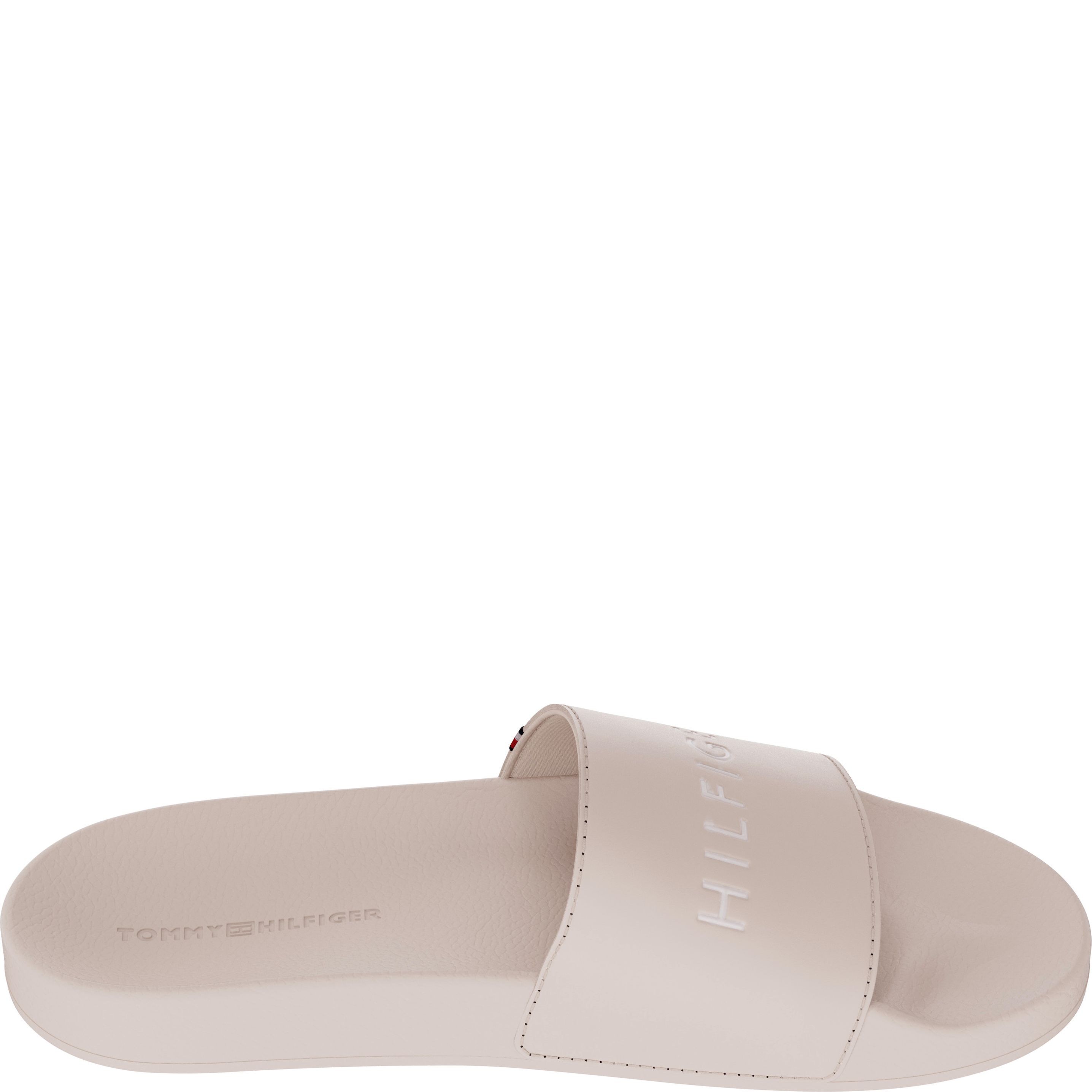 TOMMY HILFIGER Šlepetės moterims, Smėlio, Feminine seasonal slide 5