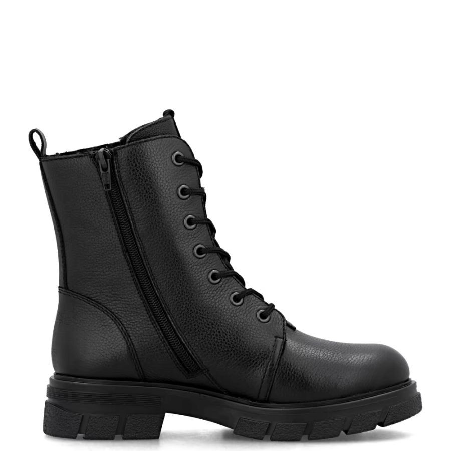 RIEKER Aulinukai moterims, Juoda, Booties 3