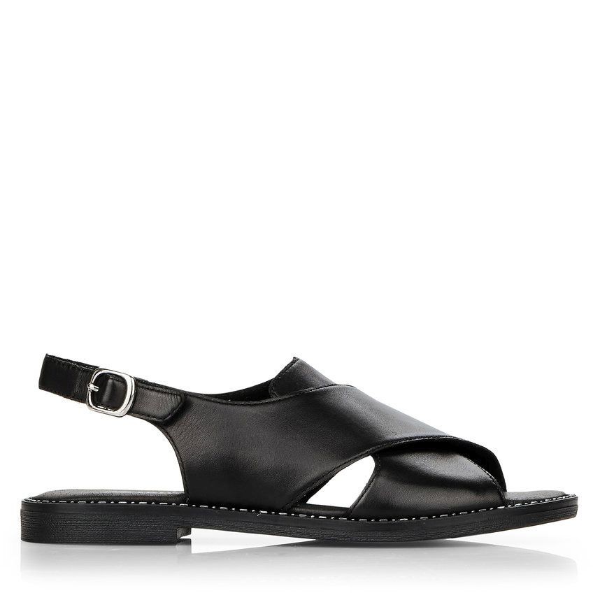 REMONTE Basutės moterims, Juoda, SANDALS 3