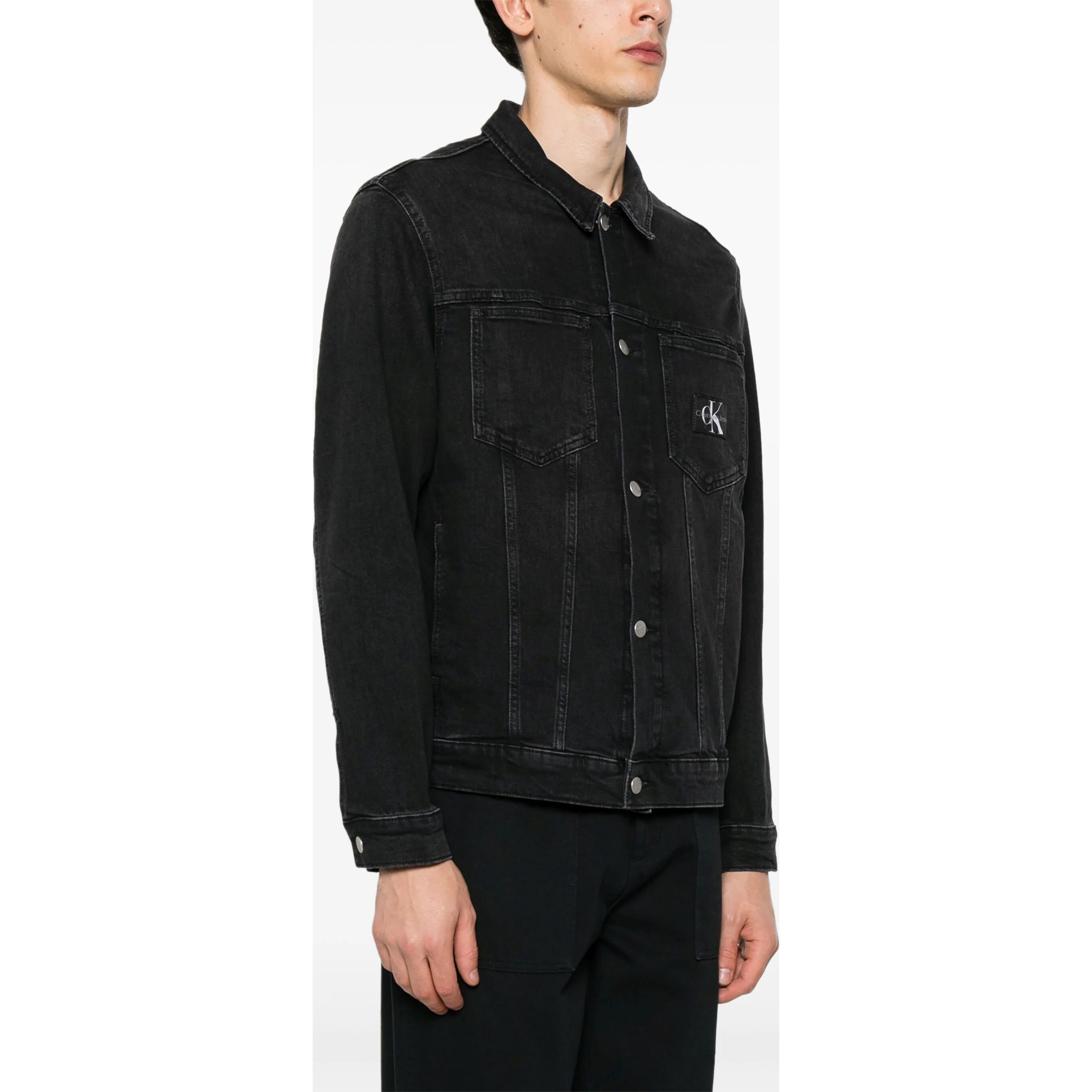 CALVIN KLEIN JEANS Džinsinis švarkas vyrams, Mėlyna, Trucker jacket 2