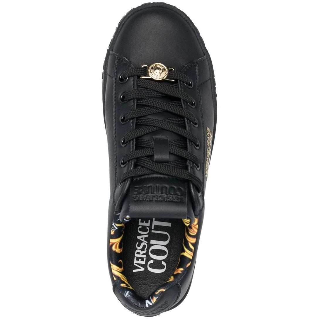 VERSACE JEANS CUTURE Bateliai - moterims, Juoda, Fondo court shoes 4