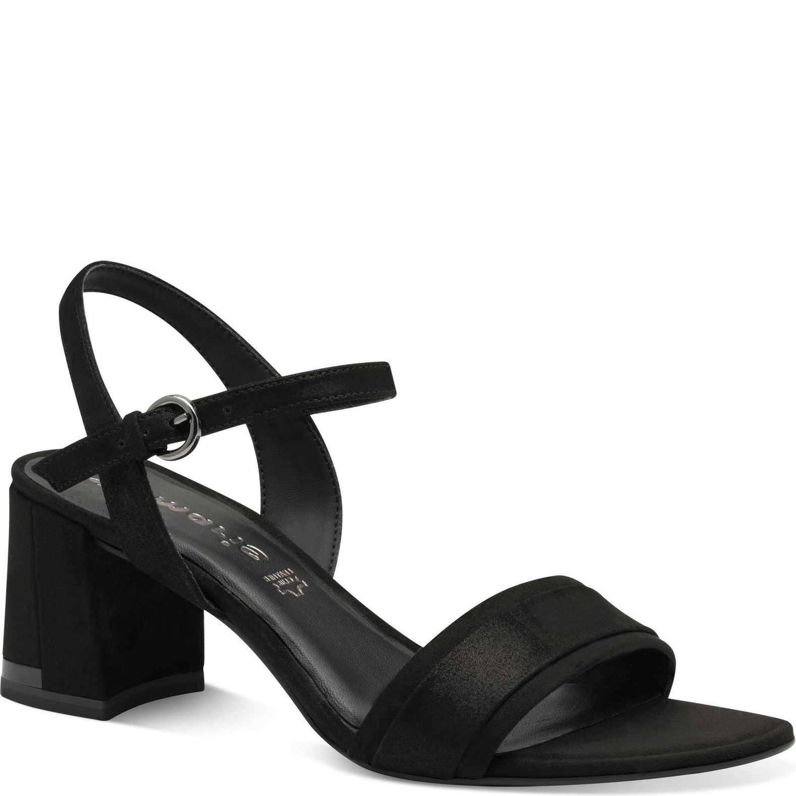 TAMARIS Basutės moterims, Juoda, Sandal heel 1