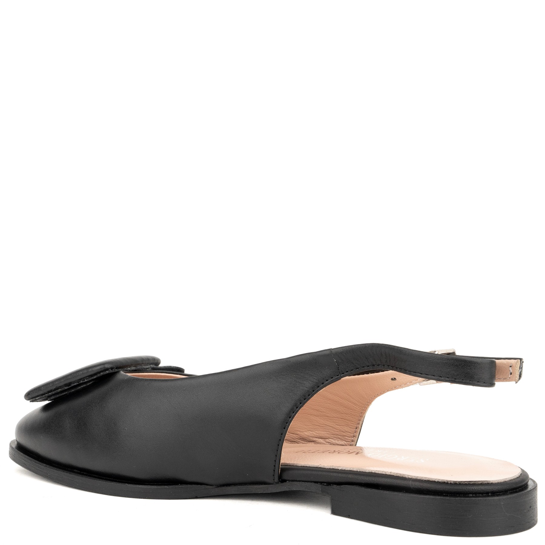 SERGIO MORETTI Bateliai - moterims, Juoda, Shoes 3