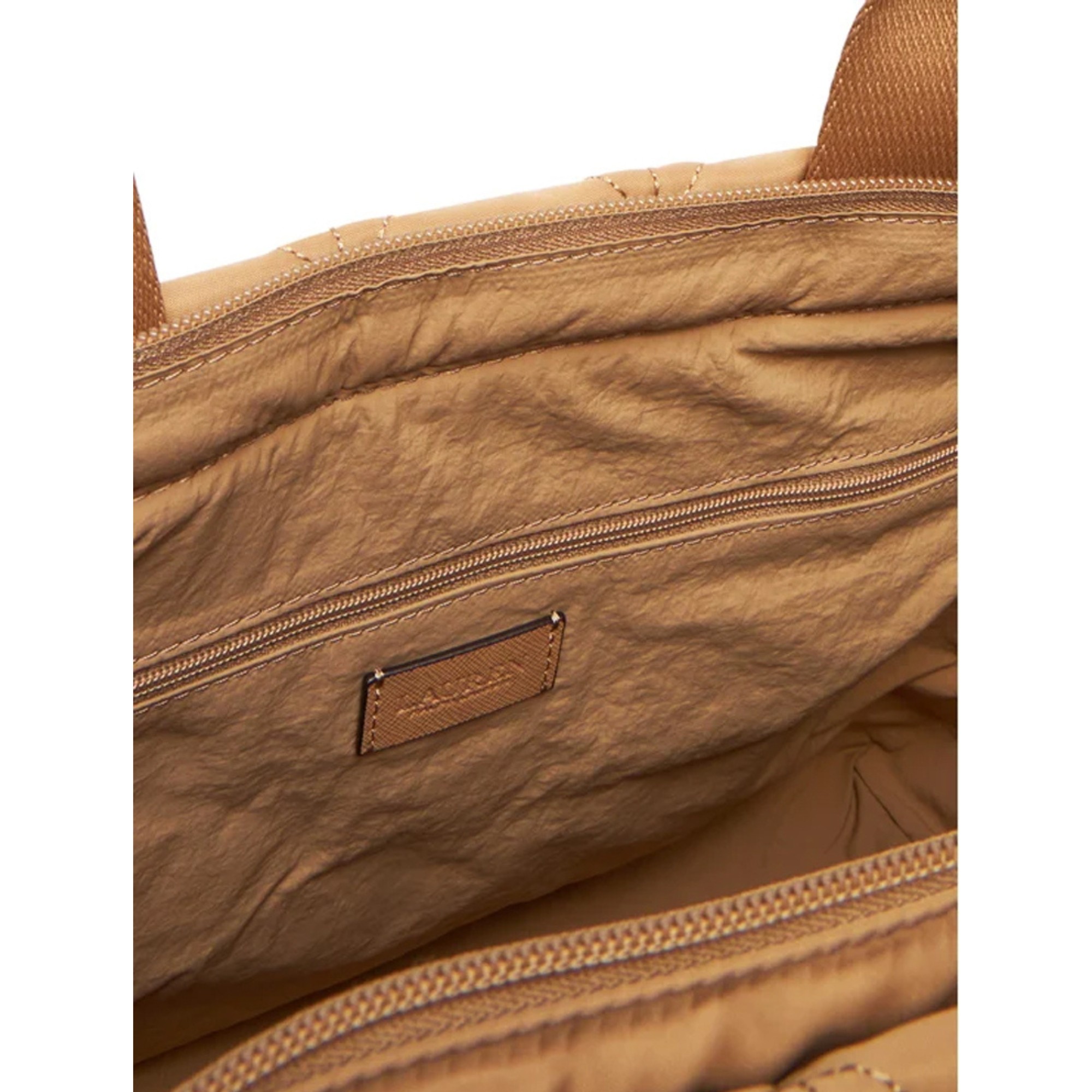 LAUREN RALPH LAUREN Pirkinių krepšys moterims, Chaki, Stevie tp zp tote extra large 5