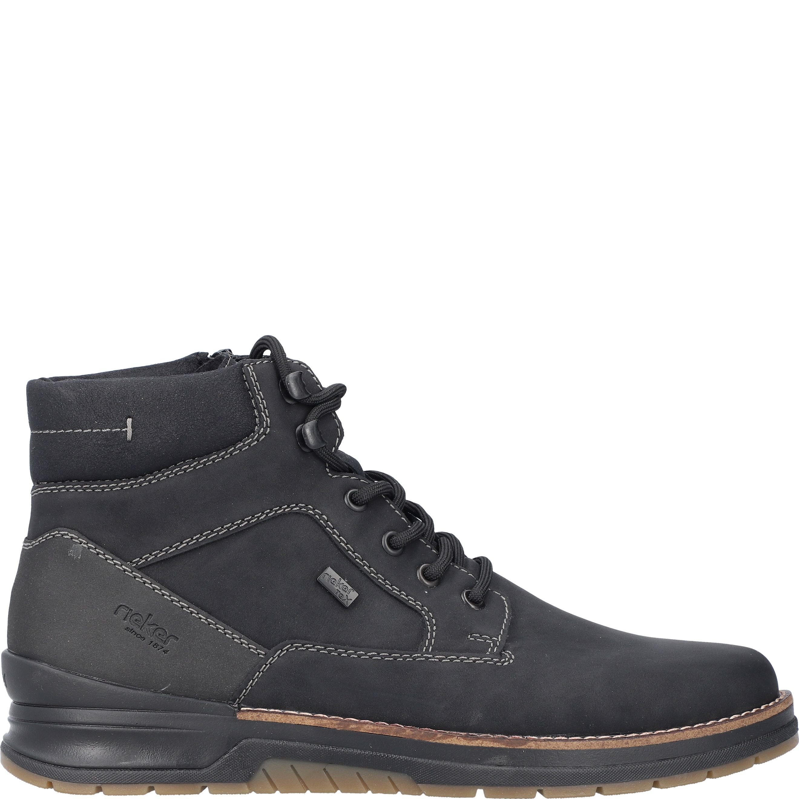 RIEKER Aulinukai vyrams, Juoda, Men's boots 3