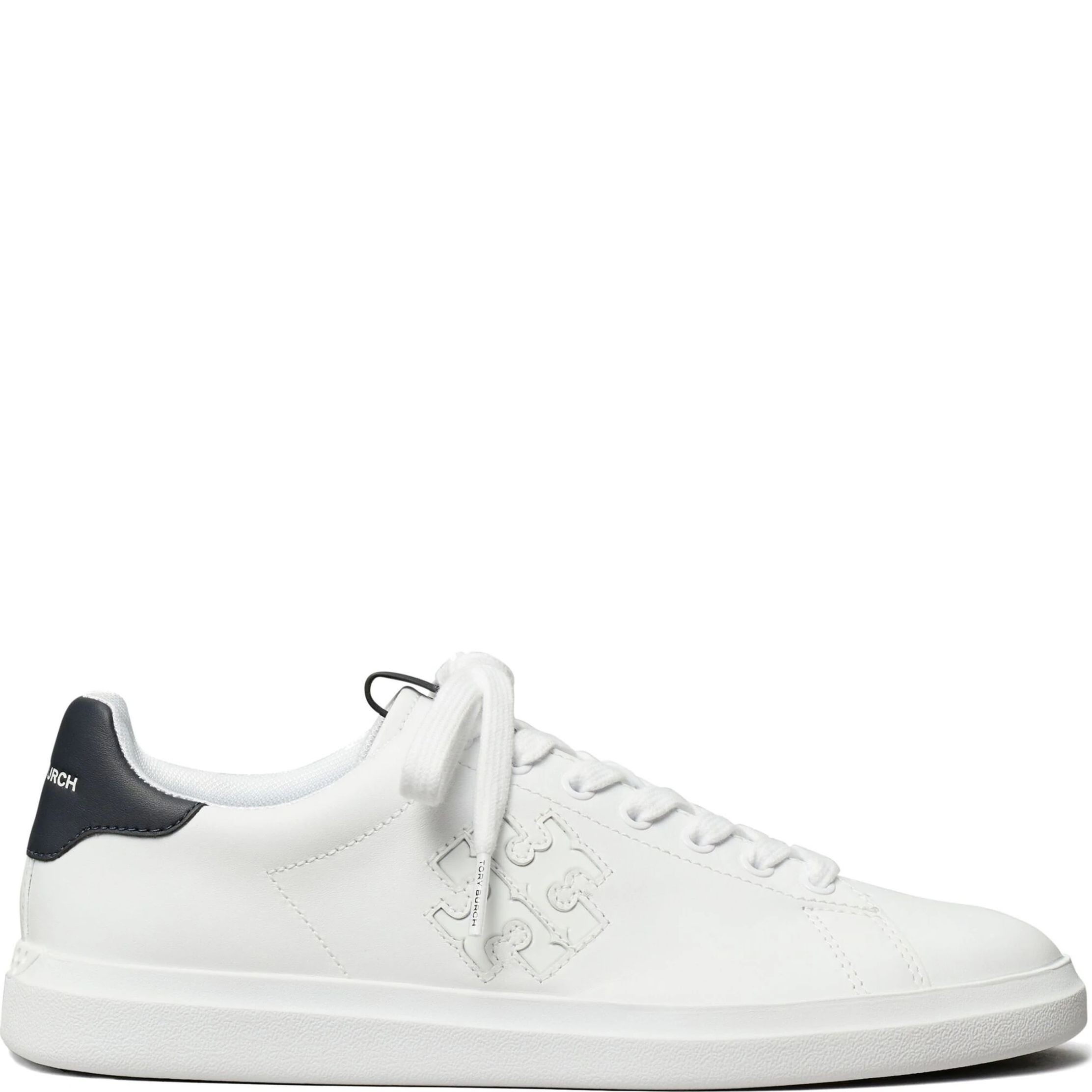 TORY BURCH Laisvalaikio bateliai moterims, Balta, Double t howell court 2