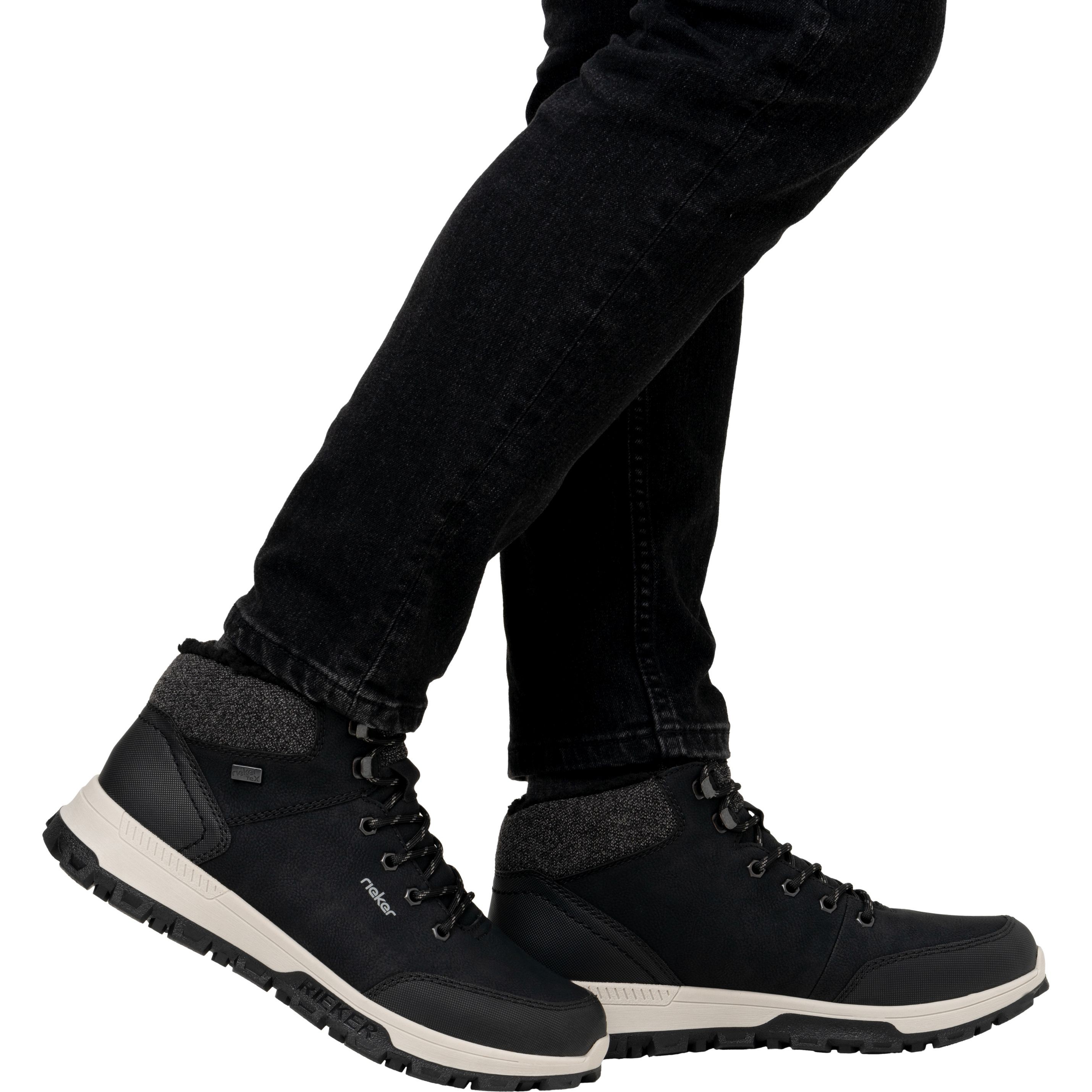 RIEKER Aulinukai vyrams, Juoda, Men's boots 2