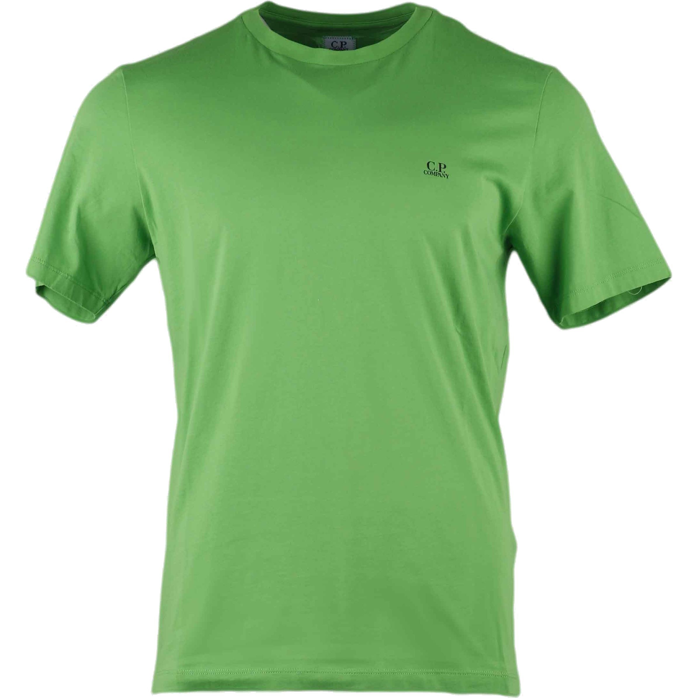 C.P. COMPANY Marškinėliai trump. rankovėmis vyrams, Žalia, 30/1 jersey goggle t-shirt 1
