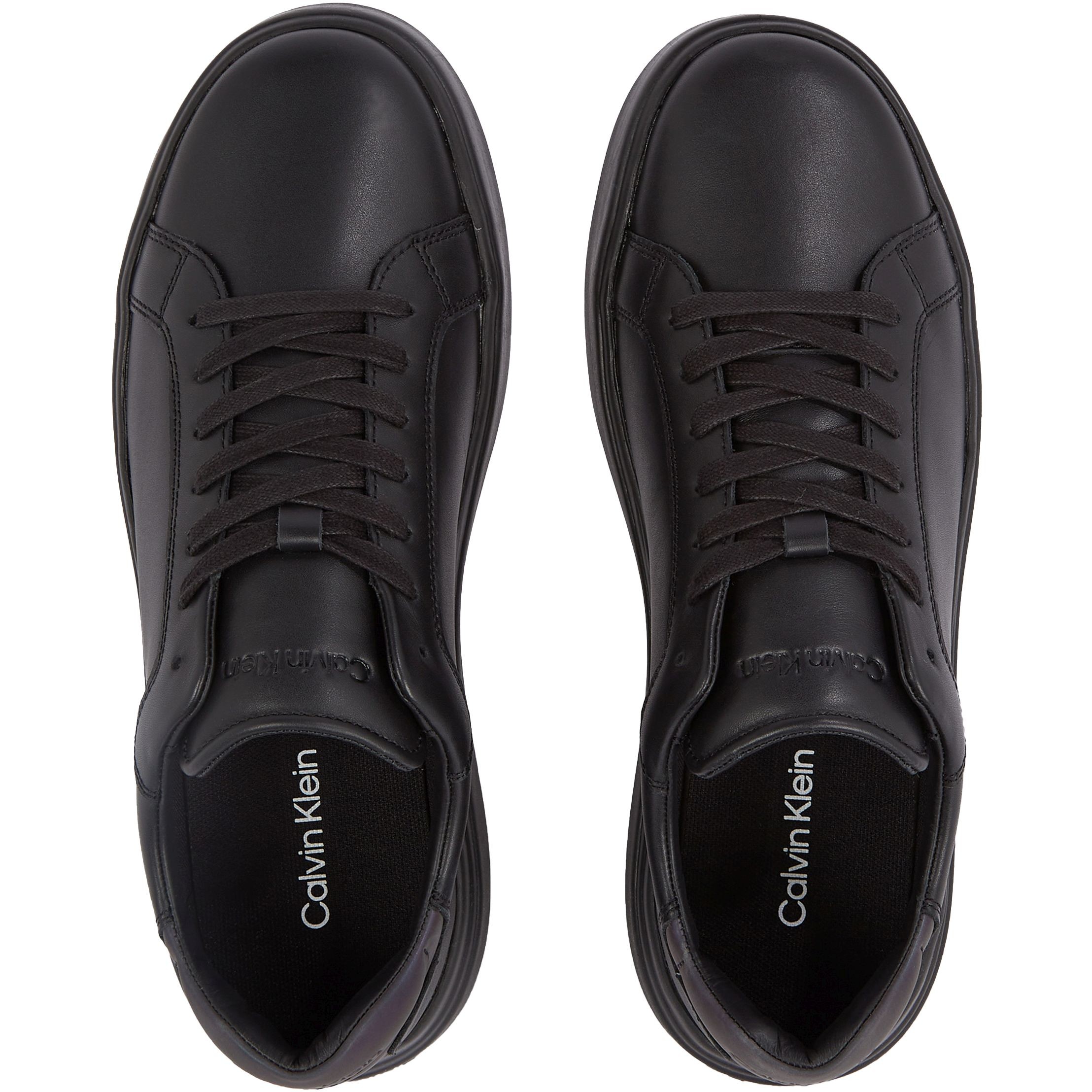 CALVIN KLEIN Laisvalaikio bateliai vyrams, Juoda, Low top lace up pet leisure 4