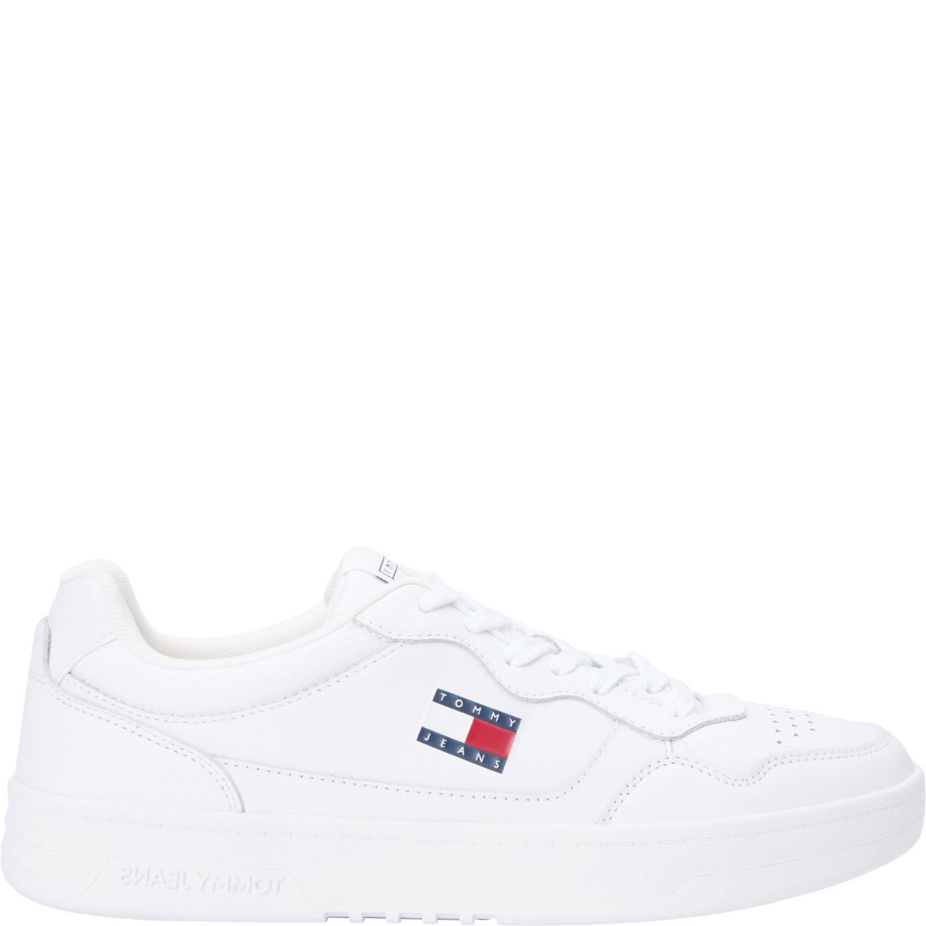 TOMMY JEANS Laisvalaikio bateliai vyrams, Balta, Cupsole sneaker 2