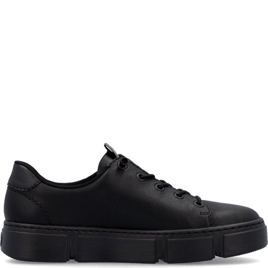 RIEKER Laisvalaikio bateliai moterims, Juoda, LEISURE 3