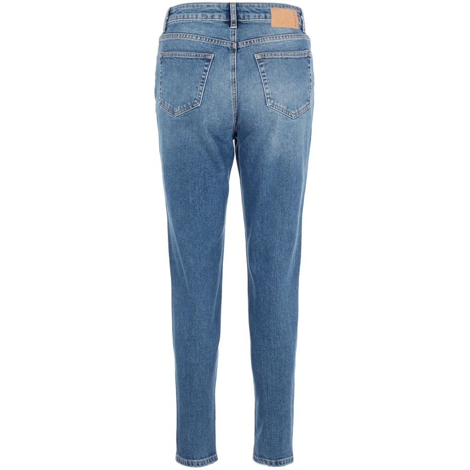 PIECES Megztinis moterims, Mėlyna, PCLEAH MOM HW ANK MB 2