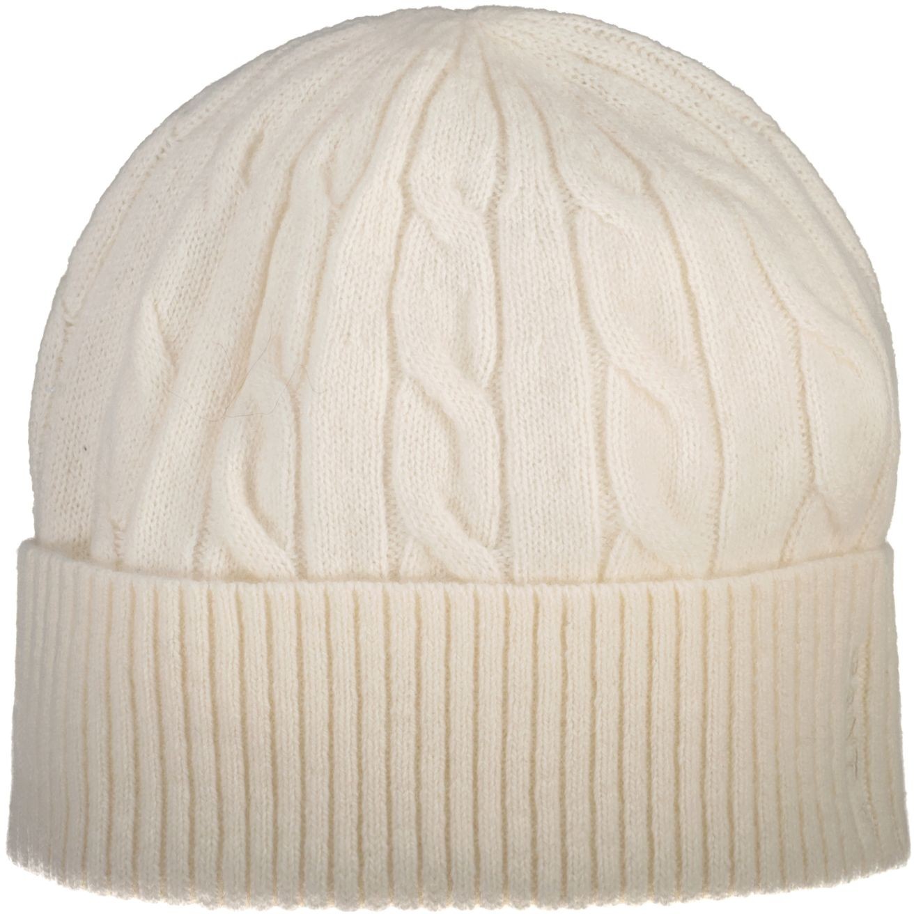 GANT Kepurė moterims, Smėlio, wool cable beanie
