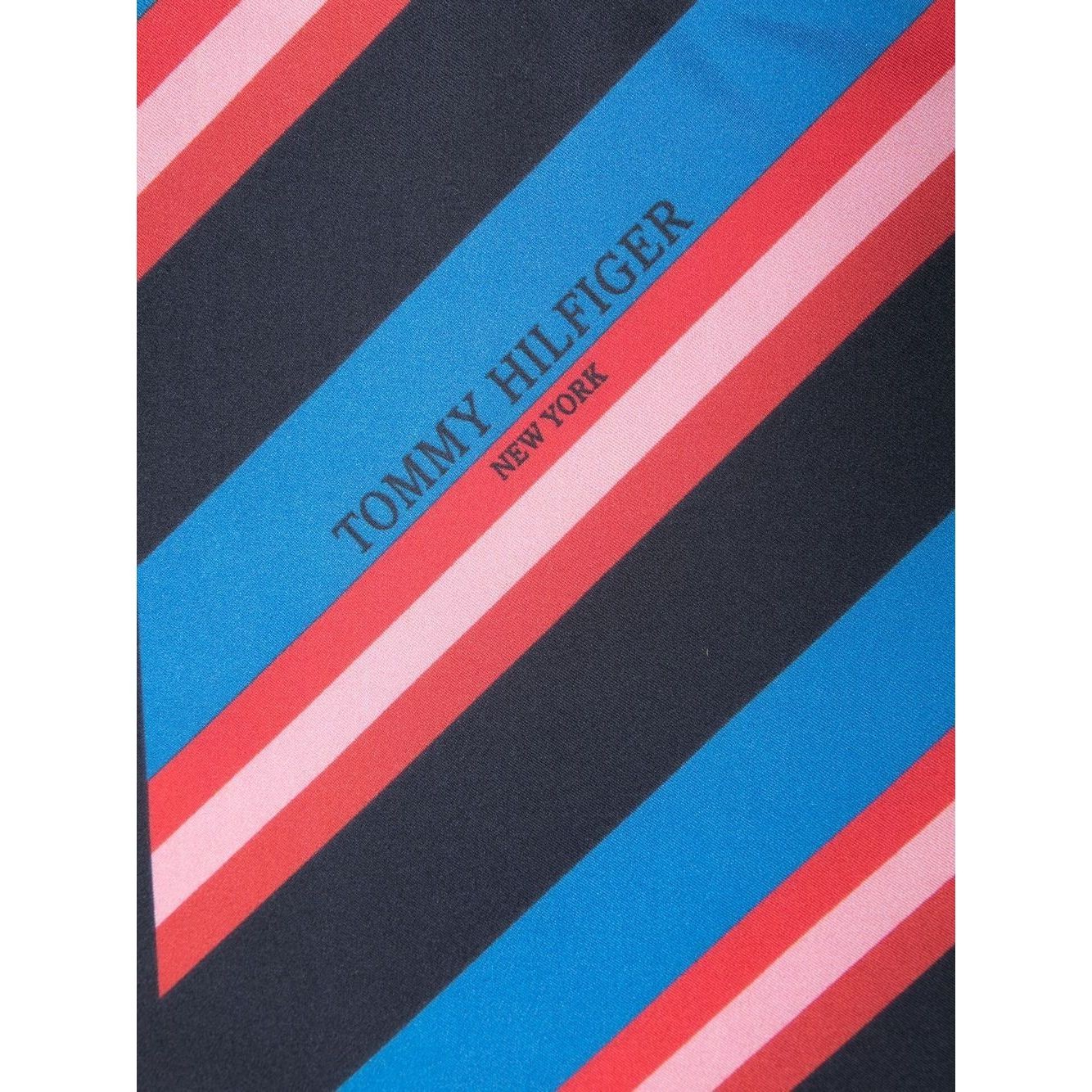 TOMMY HILFIGER Šalikas moterims, Mėlyna, SPRING FRESH SILK 2