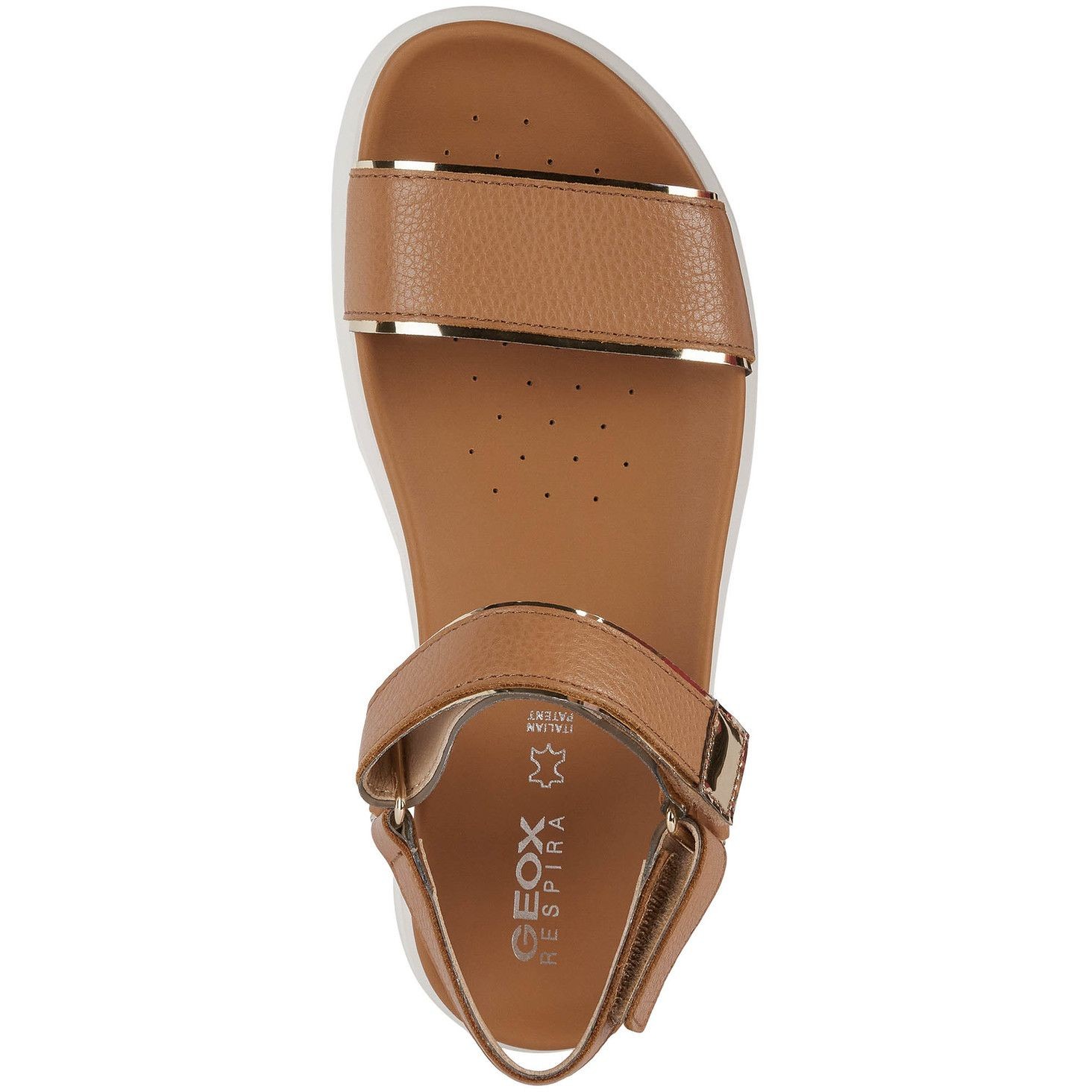 GEOX Basutės moterims, Ruda, XAN2.1S SANDALS 5