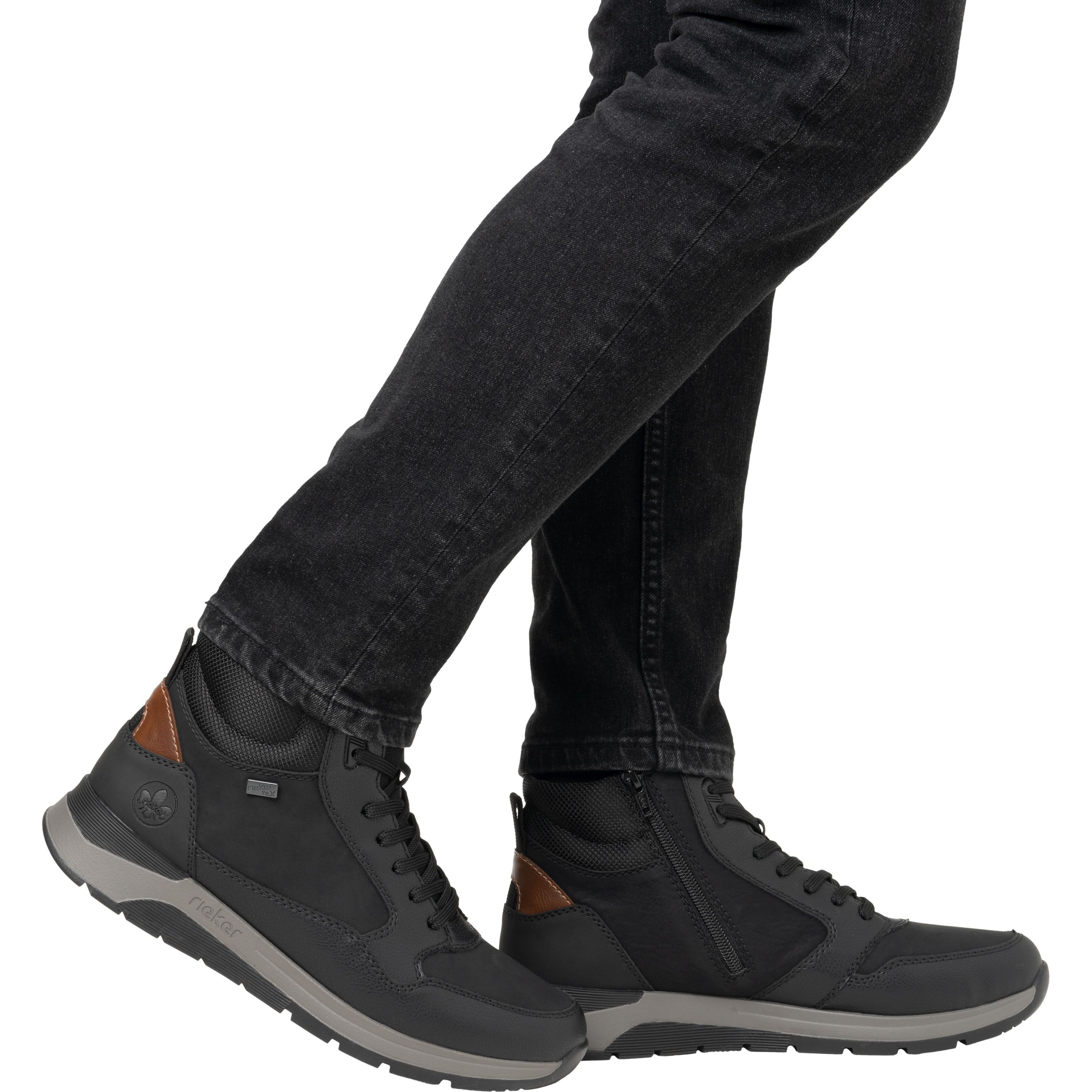 RIEKER Aulinukai vyrams, Juoda, Men's boots 2