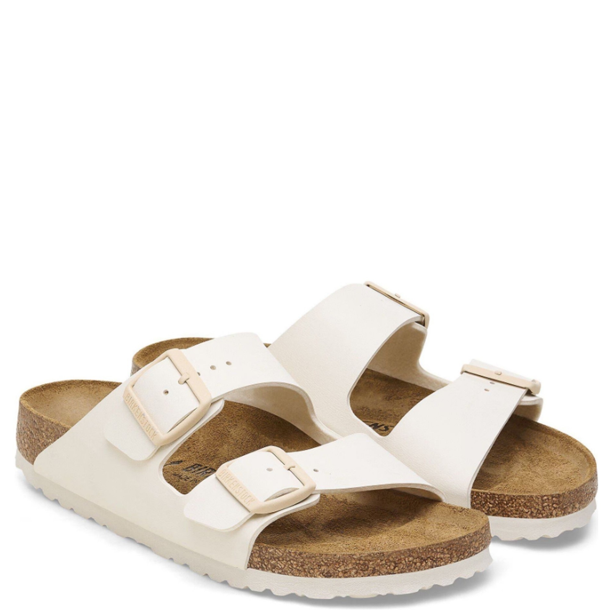 BIRKENSTOCK Šlepetės moterims, Balta, Arizona BF slippers 3