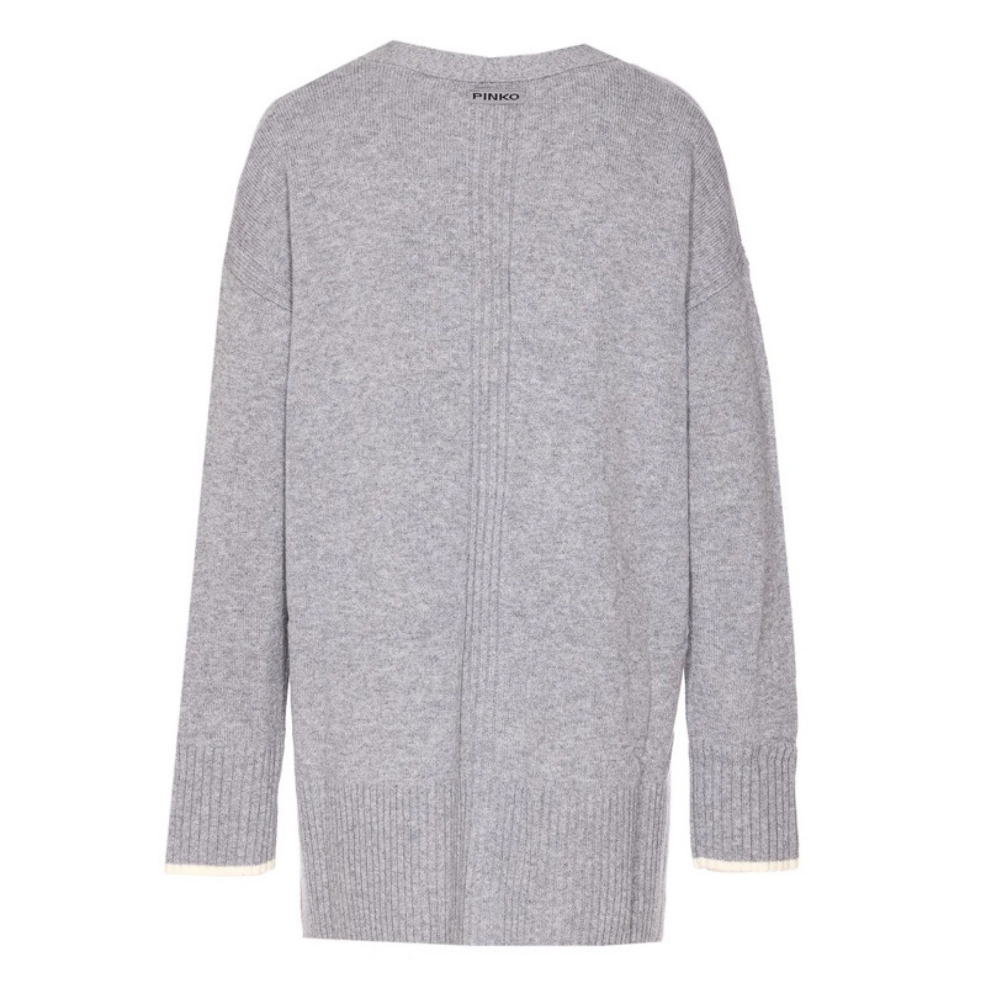 PINKO Kardiganas moterims, Pilka, Tasmania cardigan 2