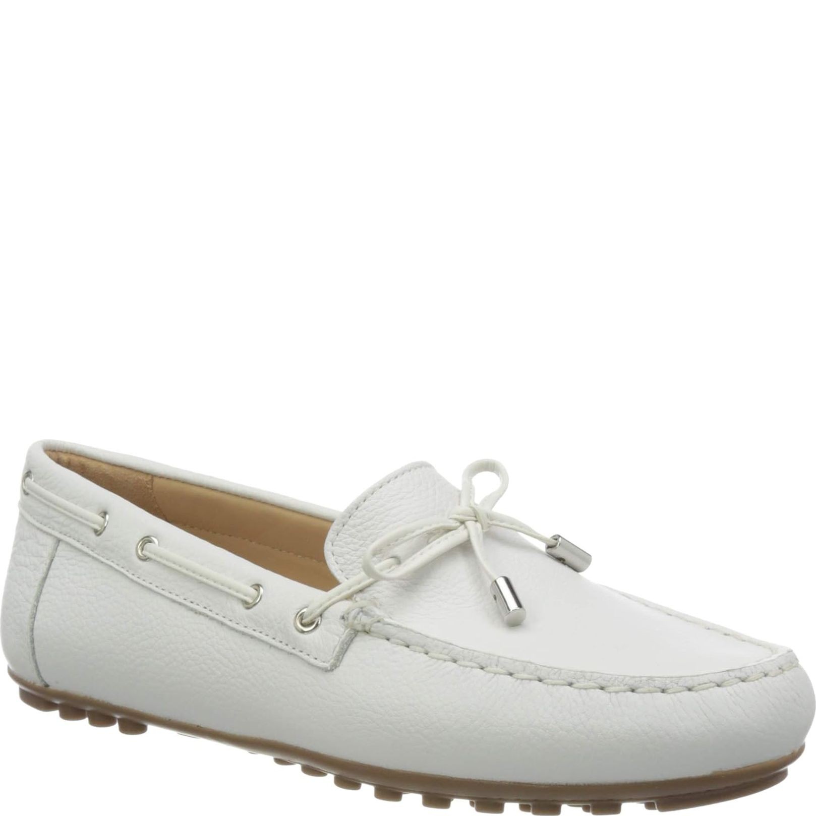 GEOX Mokasinai moterims, Balta, D LEELYAN 1