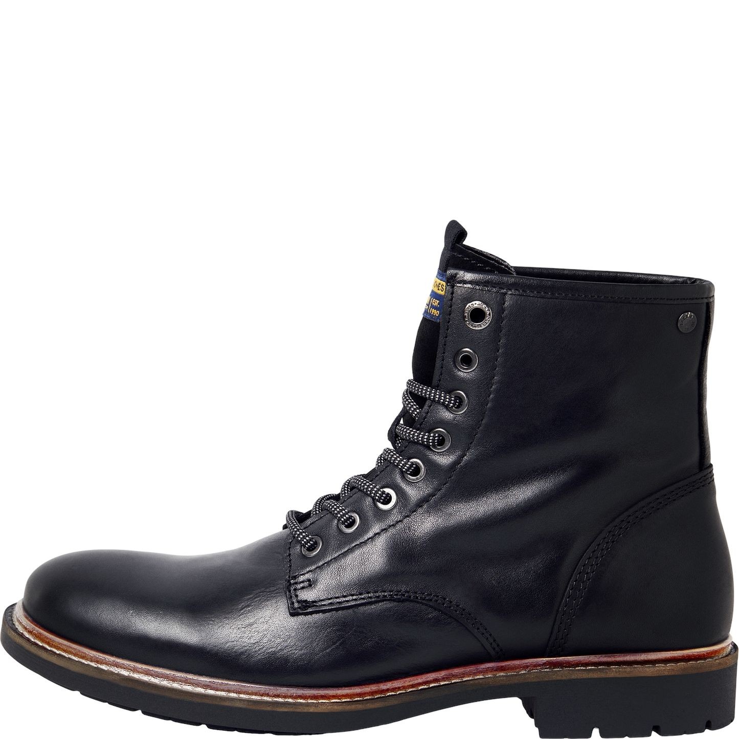 JACK & JONES Aulinukai vyrams, Pilka, JFWTANNER LEATHER BOOT SN 1