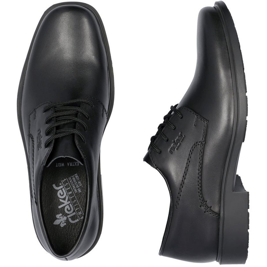 RIEKER Klasikiniai batai vyrams, Juoda, FORMAL POP 11